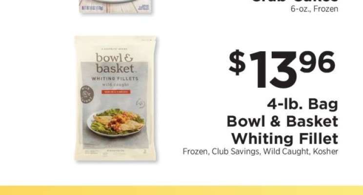 Bowl & Basket Whiting Fillet