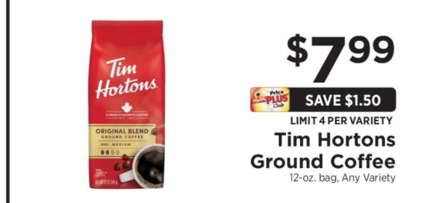 Tim Hortons Ground Coffee