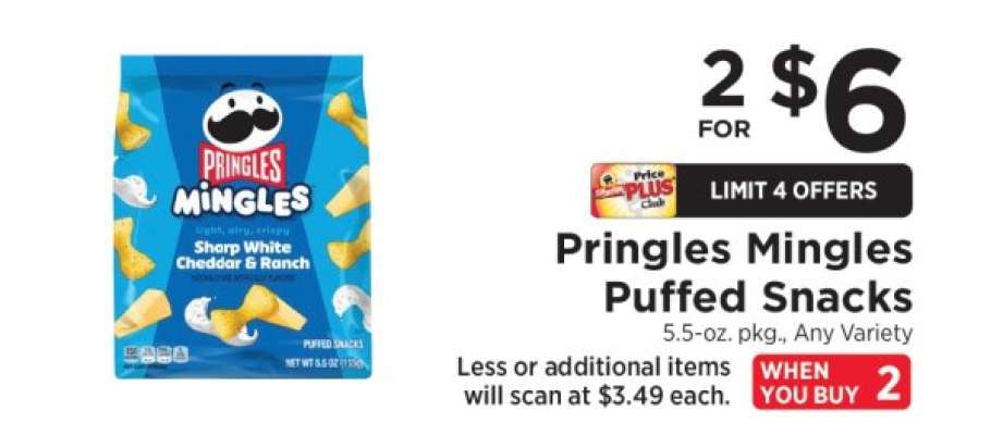 Pringles Mingles Puffed Snacks
