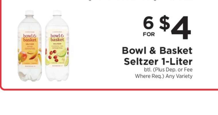 Bowl & Basket Seltzer 1-Liter