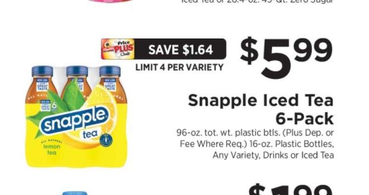 Snapple Iced Tea 6-Pack