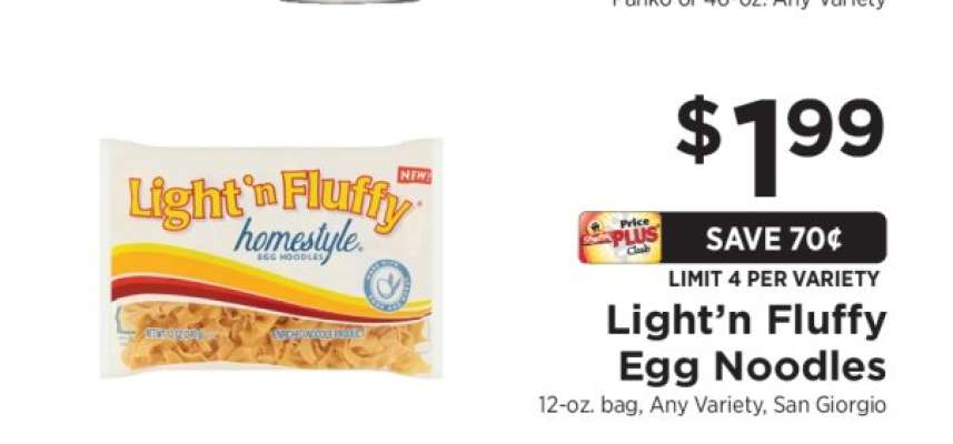 Light 'n Fluffy Egg Noodles