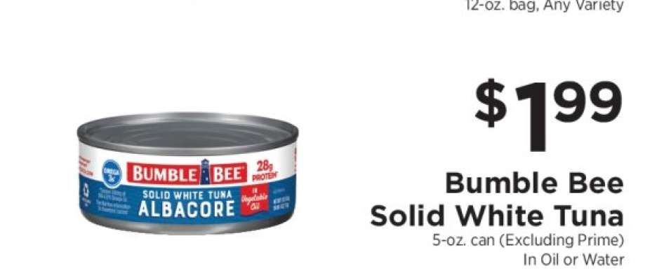 Bumble Bee Solid White Tuna