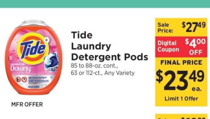 Tide Laundry Detergent Pods