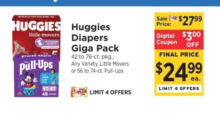 Huggies Diapers Giga Pack