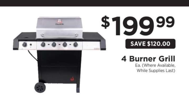 4 Burner Grill