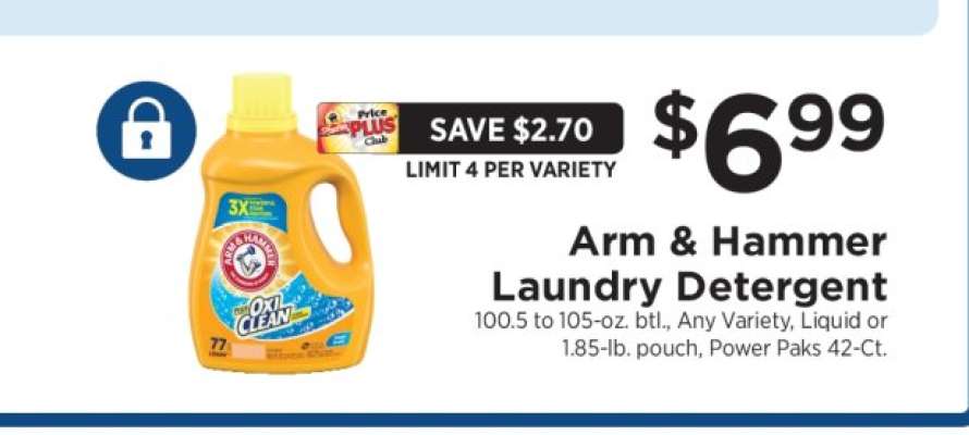Arm & Hammer Laundry Detergent