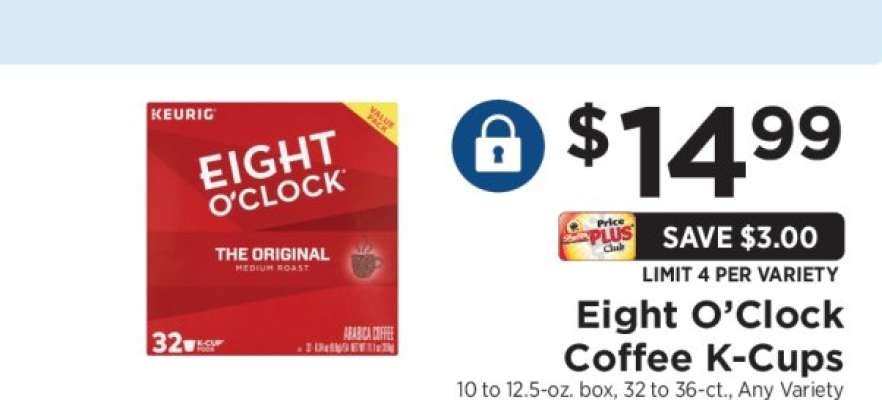 Eight O'Clock Coffee K-Cups