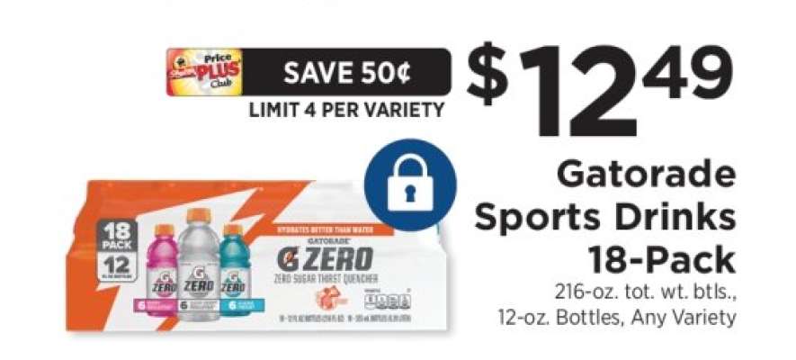 Gatorade Sports Drinks 18-Pack