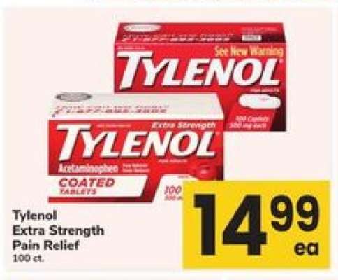 Tylenol Extra Strength Pain Relief