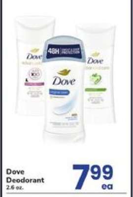 Dove Deodorant