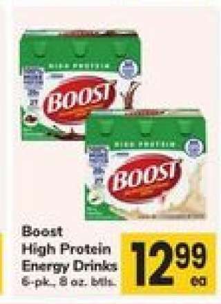 Boost High Protein Energy Drinks