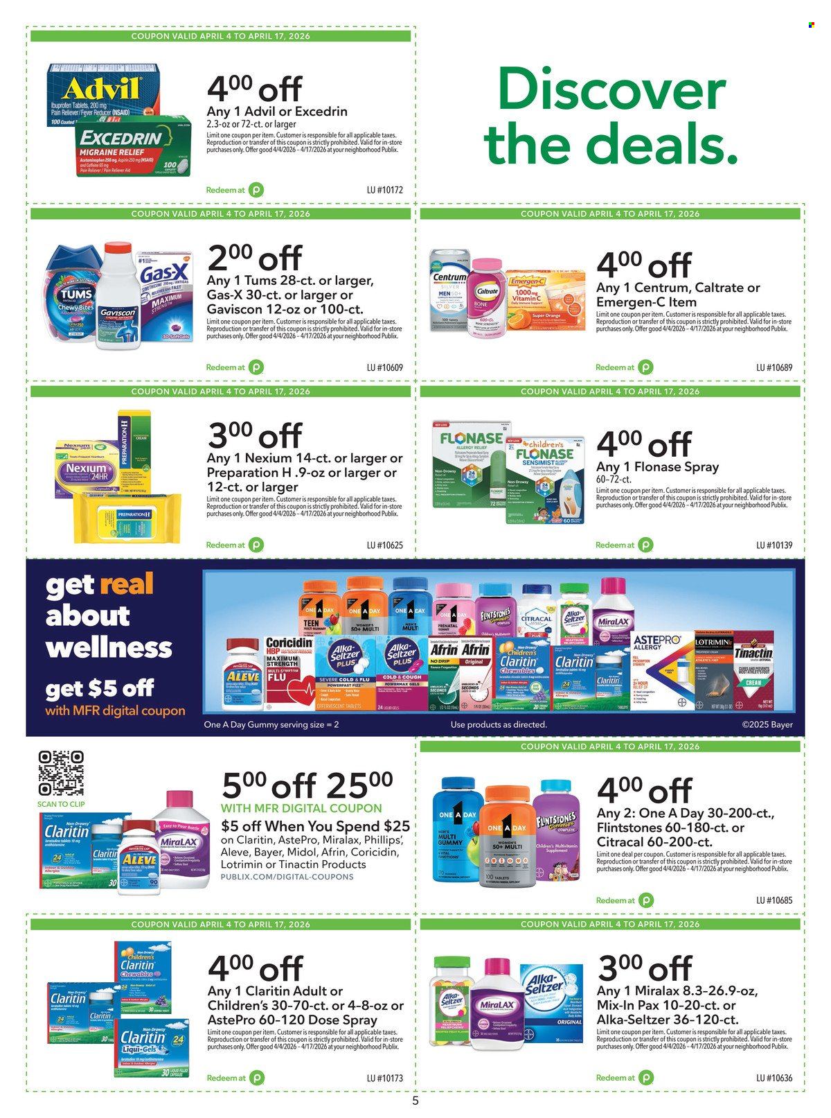Publix ad - 04/04/2026 - 04/17/2026. Page 5