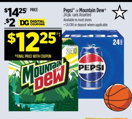 Pepsi or Mountain Dew