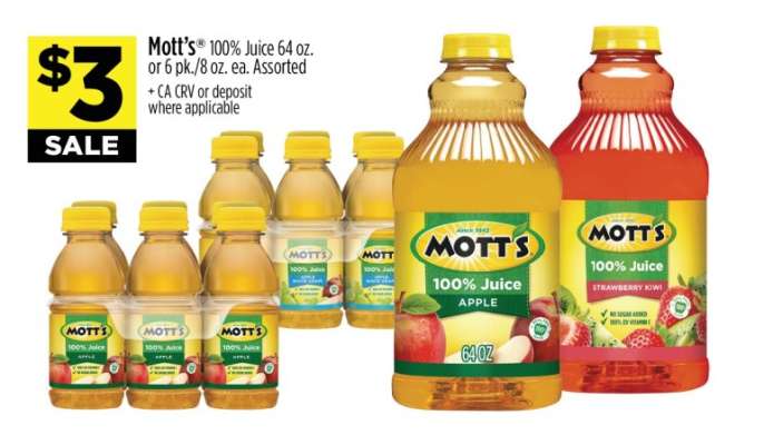 Mott's® 100% Juice