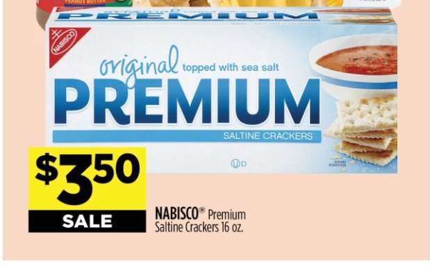 NABISCO Premium Saltine Crackers 16 oz.