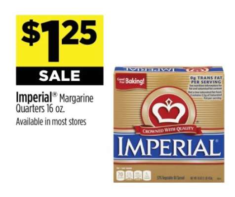 Imperial Margarine Quarters 16 oz.