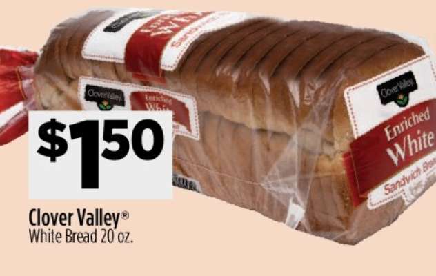Clover Valley® White Bread 20 oz.