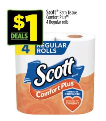 Scott Bath Tissue Comfort Plus