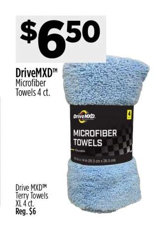 DriveMXD™ Microfiber Towels 4 ct.