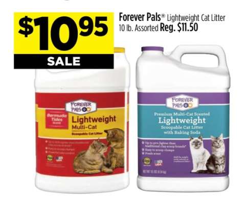 Forever Pals Lightweight Cat Litter