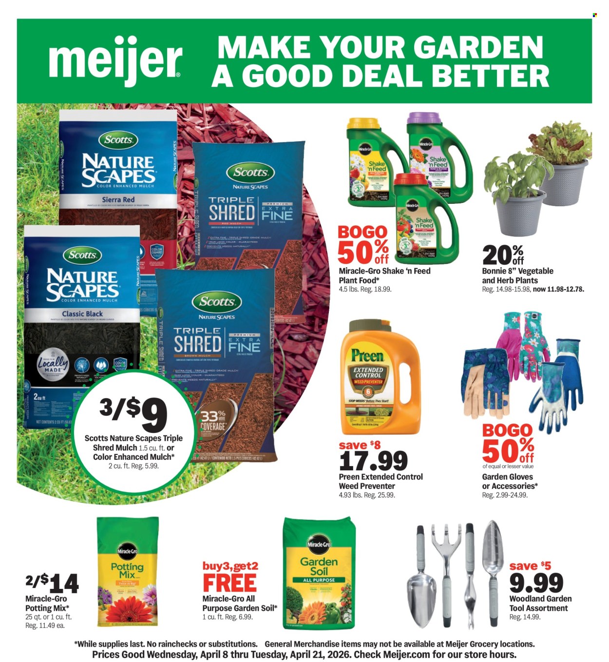 Meijer ad - 04/08/2026 - 04/21/2026. Page 1