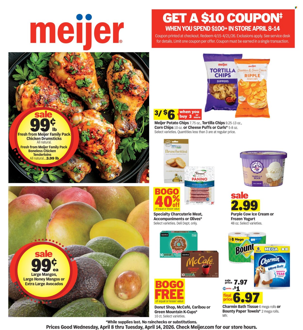 Meijer ad - 04/08/2026 - 04/14/2026. Page 1