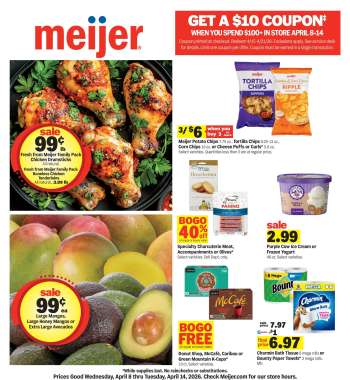 Meijer Flyer - 04/08/2026 - 04/14/2026.