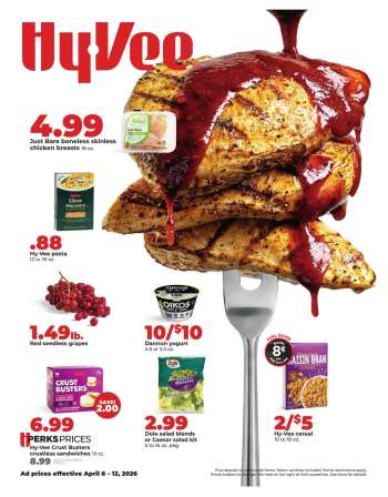 Hy-Vee Flyer - 04/06/2026 - 04/12/2026.