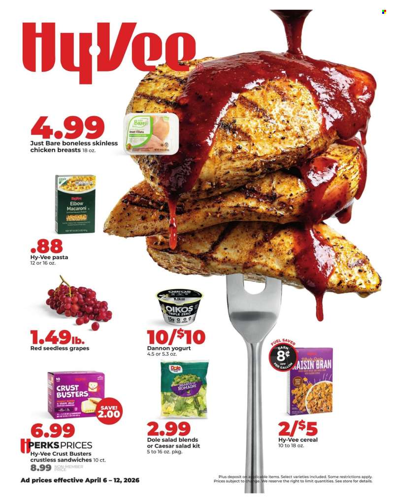 Hy-Vee Flyer - 04/06/2026 - 04/12/2026.