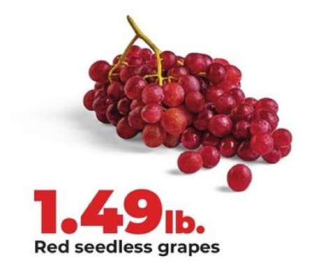 Red Seedless Grapes