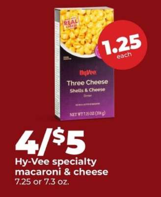 Hy-Vee specialty macaroni & cheese