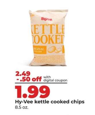 Hy-Vee kettle cooked chips