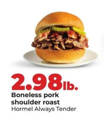 Boneless pork shoulder roast