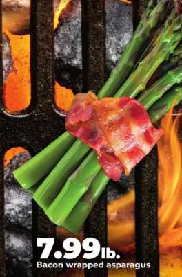 Bacon wrapped asparagus