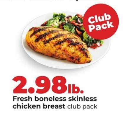 Fresh Boneless Skinless Chicken Breast