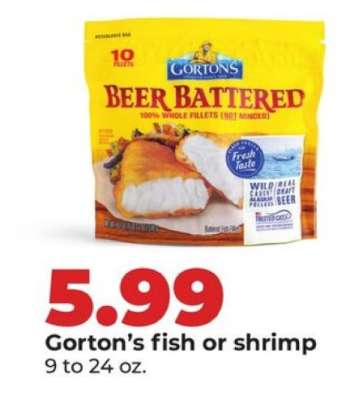 Gorton's Fish or Shrimp