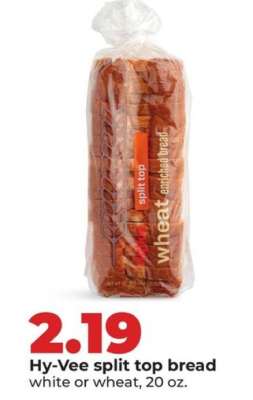 Hy-Vee split top bread