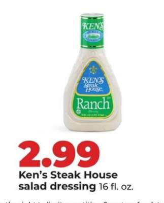 Ken's Steak House salad dressing