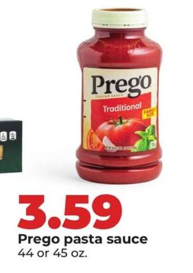 Prego Pasta Sauce
