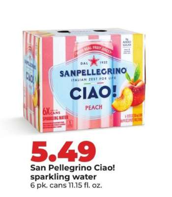 San Pellegrino Ciao sparkling water