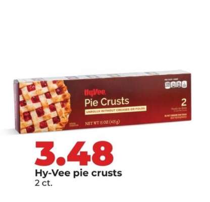 Hy-Vee pie crusts