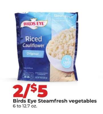 Birds Eye Steamfresh Vegetables