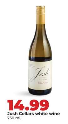 Josh Cellars white wine