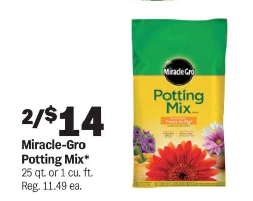 Miracle-Gro Potting Mix
