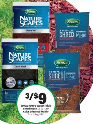 Scotts Nature Scapes Triple Shred Mulch