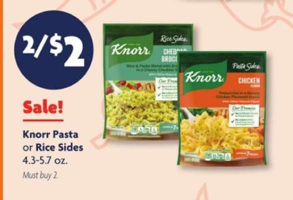 Knorr Pasta or Rice Sides