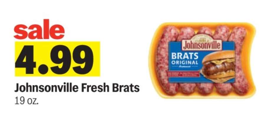 Johnsonville Fresh Brats