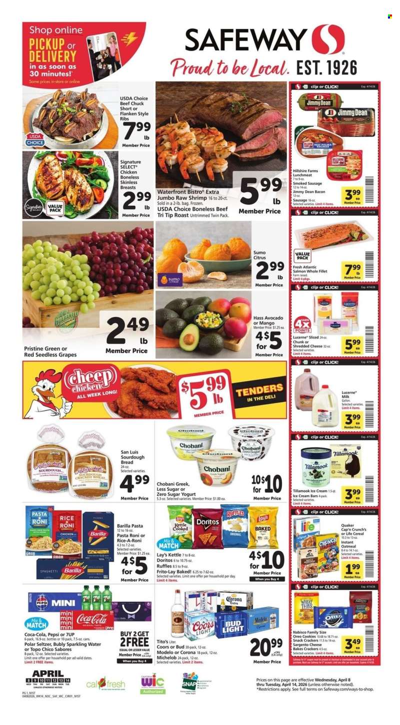Safeway Flyer - 04/08/2026 - 04/14/2026.