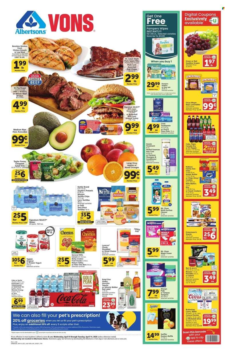 Albertsons Flyer - 04/08/2026 - 04/14/2026.